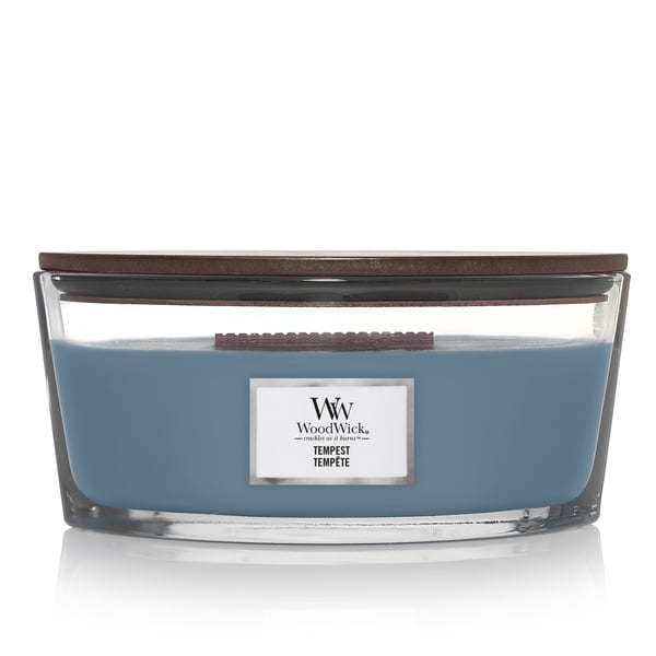WoodWick Tempest vokslys Andet Sea Fresh Blå, Transparent 1 stk