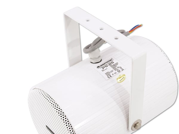 Miniatyrbild 4 av 5: Omnitronic 80710370 högtalare Vit Kabel 10 W