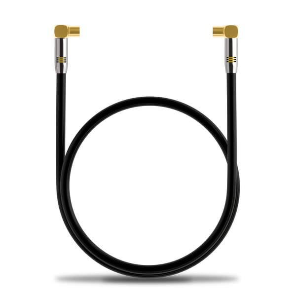 Miniatyrbillede 2 af 5: deleyCON MK545 koaxial kabel 1,5 m Koaksial Sort