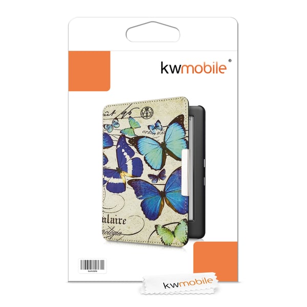 kwmobile 34348.01 e-kirjan lukijalaitteen suojakotelo Avattava kotelo Sininen