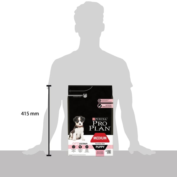 Miniatyrbillede 5 af 8: Purina Pro Plan 12272213 tørfoder til hund 3 kg Hundehvalp Laks
