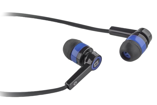 Defender Pulse-420 Headset Ledningsført I ørerne Sort, Blå