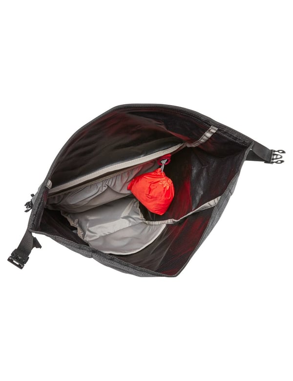 VAUDE Road Master Roll-It Luminum Bak Cykelväska 22 l Polyester, Polyuretan Svart