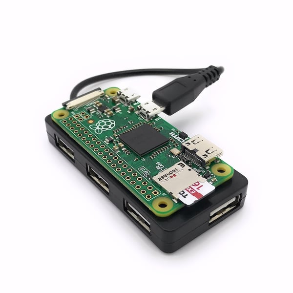 Miniatyrbild 2 av 2: Sertronics 125150 gränssnittshubbar USB 2.0 Micro-B Svart