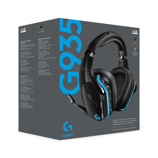 Miniatyrbild 11 av 13: Logitech G G935 Gaming Headset