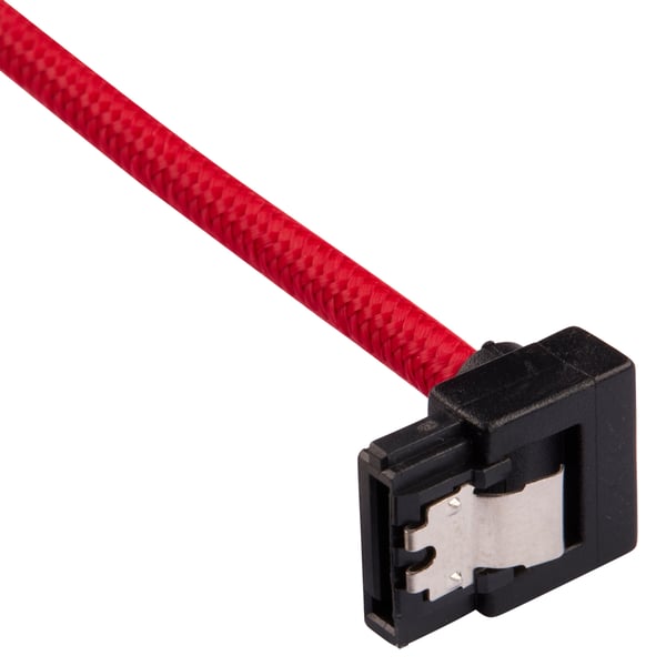 Miniatyrbillede 3 af 3: Corsair CC-8900284 SATA-kabel 0,6 m Sort, Rød