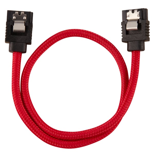 Pikkukuva 2 / 3: Corsair CC-8900250 SATA-kaapeli 0,3 m SATA 7-pin Musta, Punainen