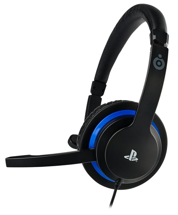 Bigben Interactive PS4OFCOMMUNICATOR hovedtelefoner/headset Kabel & trådløs Spil Sort, Blå
