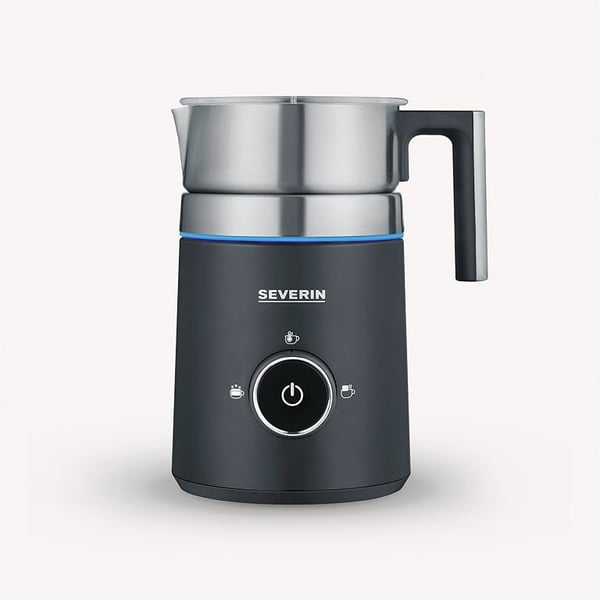Severin SM 3585 Mælkeskummer og varmeapparat Automatisk mælkeskummer/varmer Sort, Sølv