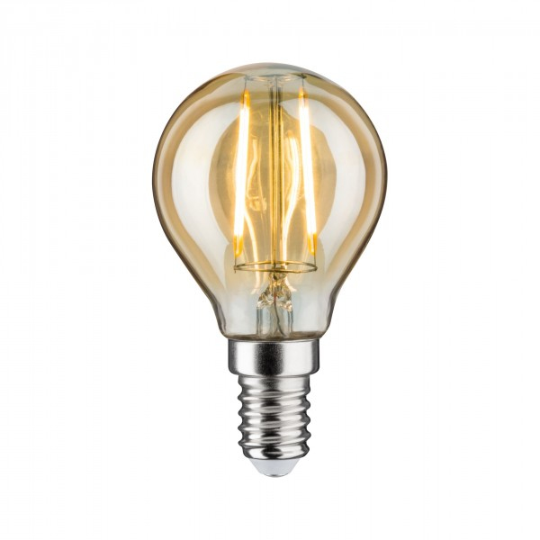 Miniatyrbillede 1 af 2: Paulmann 285.25 energy-saving lamp Guld 1700 K 2 W E14