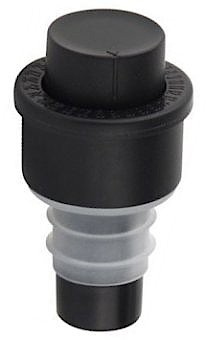 Miniatyrbillede 3 af 5: Fackelmann 49605 Flaske- og karaffelprop Sort, Hvid