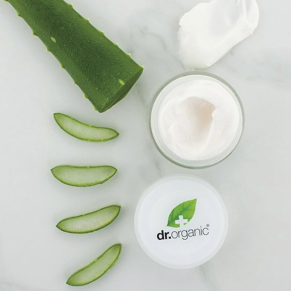 Miniatyrbillede 2 af 8: Dr Organic Aloe Vera 50 ml Fløde