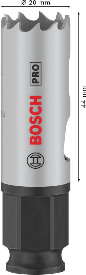 Miniatyrbild 9 av 10: Bosch PRO Multi Material PC Plus hålborr Borr 1 styck