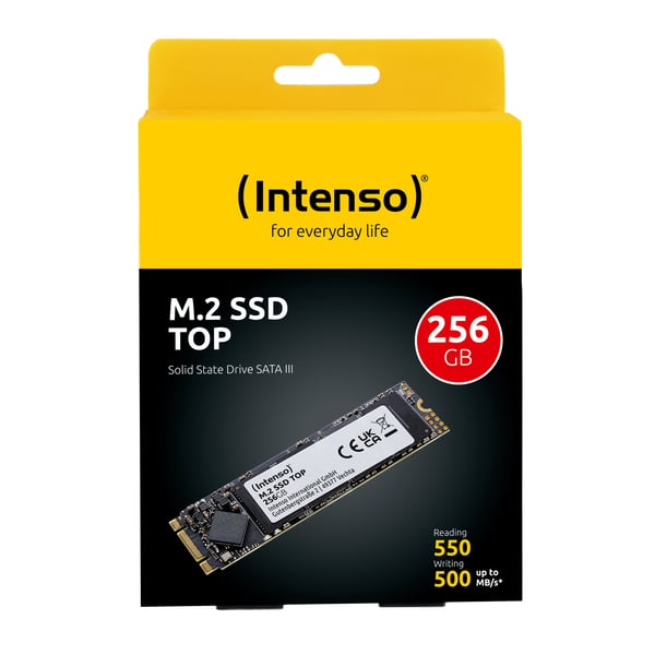 Pikkukuva 2 / 5: Intenso Top 256 GB M.2 Serial ATA III 3D NAND