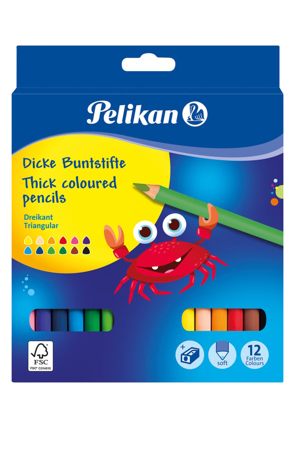 Pelikan 700160 värikynä Monivärinen 12 kpl