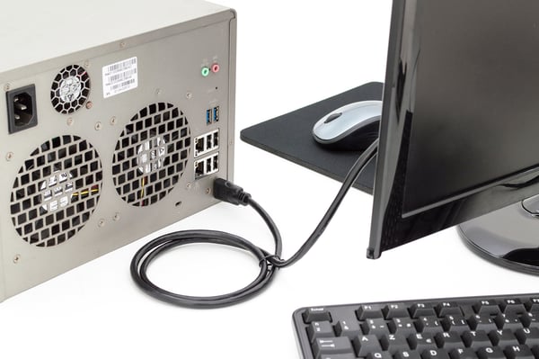 DIGITUS HDMI High Speed Ethernet-liitäntäkaapelilla