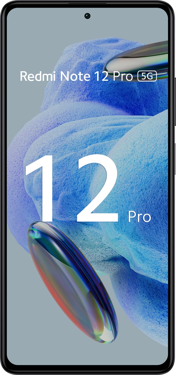 Xiaomi Redmi Note 12 Pro 5G 16,9 cm (6.67") Dubbla SIM-kort Android 12 USB Type-C 6 GB 128 GB 5000 mAh Svart