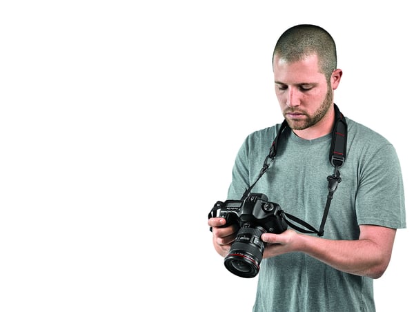 Manfrotto MB PL-C-STRAP strop Digitalt kamera Sort