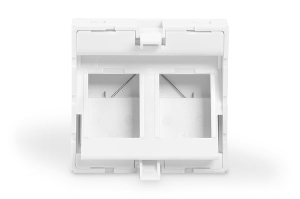 Miniatyrbillede 4 af 6: Digitus DN-93802-7-SH kontaktplade & kontakthætte Hvid