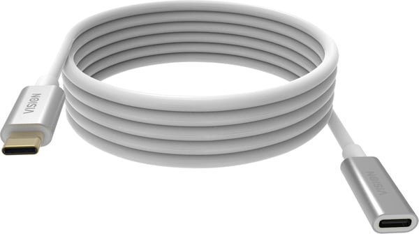 Pikkukuva 5 / 8: Vision Techconnect - USB-jatkokaapeli - 24-nastainen USB-C (uros)