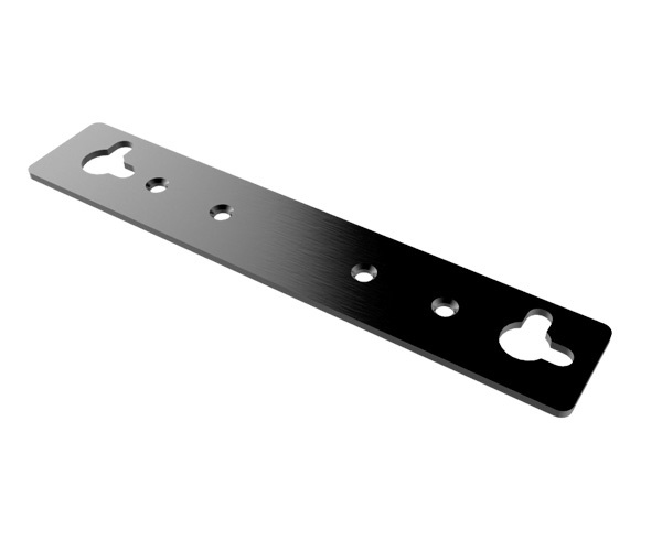 Akasa A-RA03-WKT monteringskit Svart Aluminium