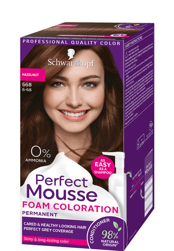 Schwarzkopf Perfect Mousse Hiusväri Ruskea 35 ml