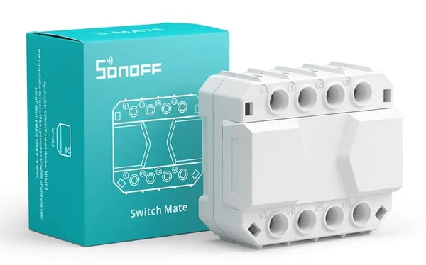 Sonoff S-MATE belysningskontroll för smarta hem Kabel Vit
