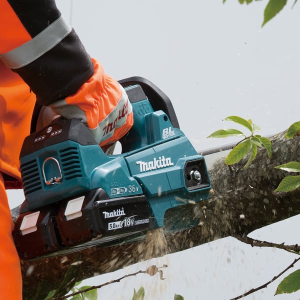Miniatyrbillede 3 af 3: Makita DUC256Z kædesav Sort, Blå