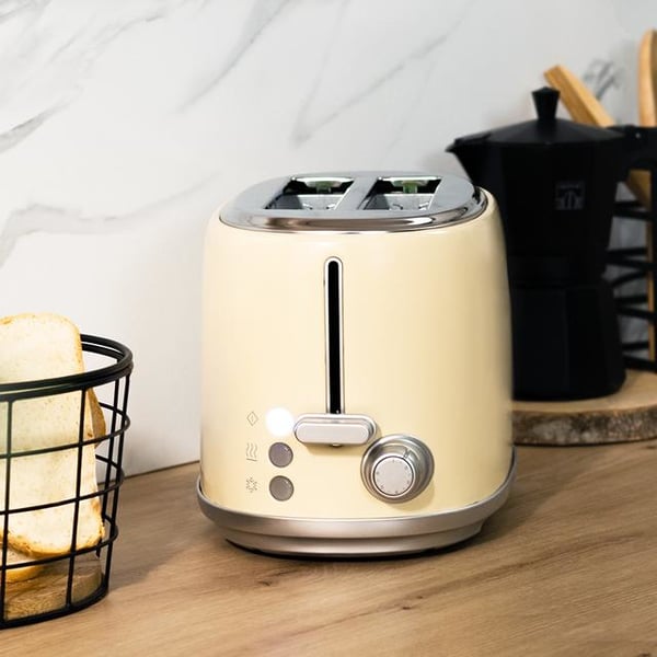 Miniatyrbillede 6 af 8: Cecotec 03232 brødrister 6 2 skive(r) 980 W Beige