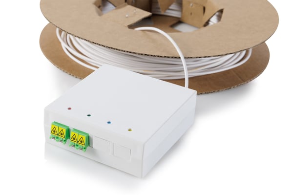 Miniatyrbillede 4 af 8: DIGITUS Fttx Installationssæt, prækonfektioneret, 4-fiber, LC/APC-stik, længde 30 m