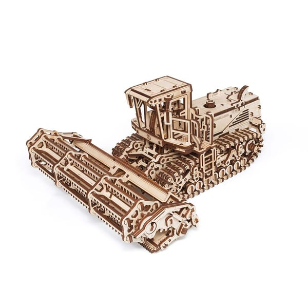 Miniatyrbild 1 av 15: Eco Wood Art Self-Propelled Mower 3D-pussel 963 styck Fordon