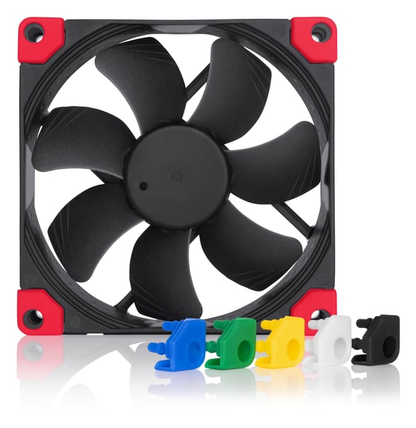 Noctua NF-A9 PWM CH.BK.S kylsystem för dator Datorväska Fan 9,2 cm Svart