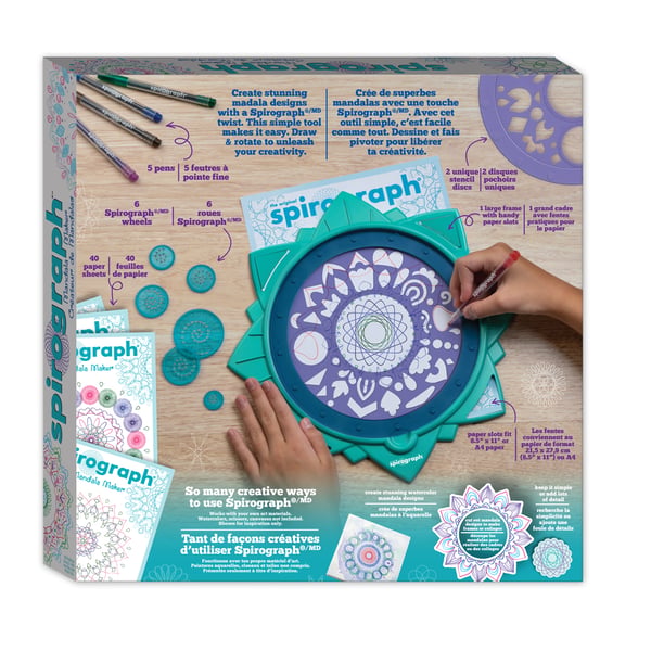 Miniatyrbild 4 av 9: Playmonster Spirograph Mandala