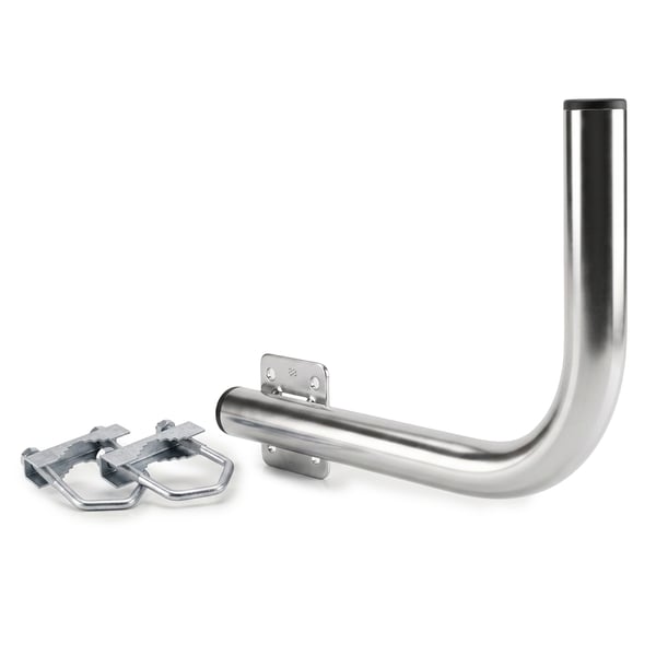 Miniatyrbillede 7 af 8: Extralink B300 BALCONY HANDLE WITH U-BOLTS M8 PRAWY