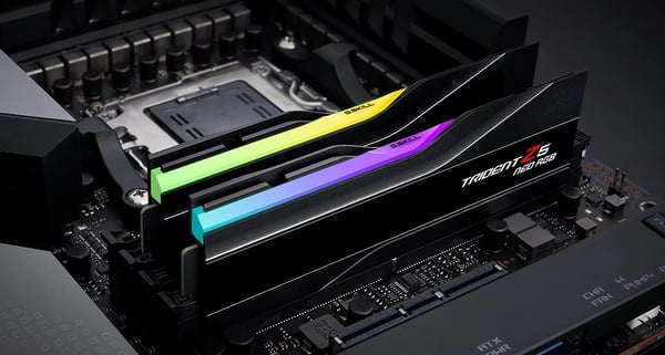 G.Skill Trident Z5 Neo RGB F5-6000J3444F64GX2-TZ5NR RAM-minnen 128 GB 2 x 64 GB DDR5 5600 MT/s 288-pin DIMM