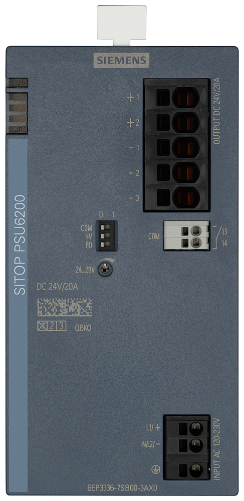 Miniatyrbild 4 av 6: Siemens 6EP3336-7SB00-3AX0 strömförsörjningsenhet för laboratorium