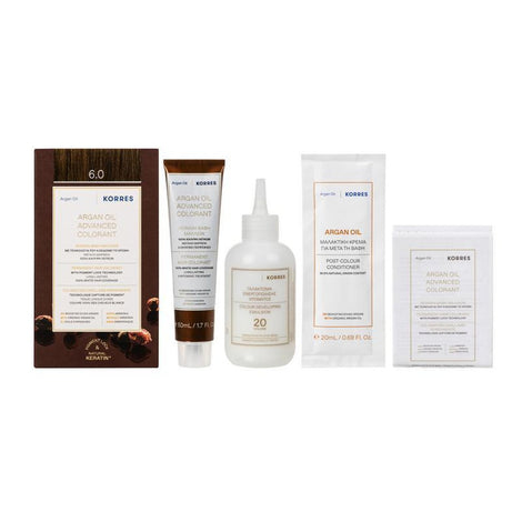 Pikkukuva 2 / 2: Korres Argan Oil Advanced Colorant Hiusväri Dark blonde 50 ml