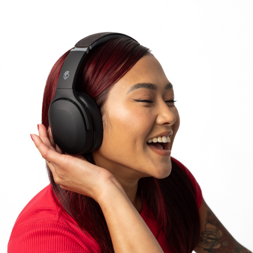 Pikkukuva 6 / 6: Skullcandy Crusher Evo Kuulokkeet Langallinen & langaton Pääpanta Puhelut/Musiikki USB Type-C Bluetooth Musta
