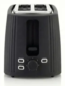 Seeger SGR150BK brødrister 7 2 skive(r) 930 W Sort