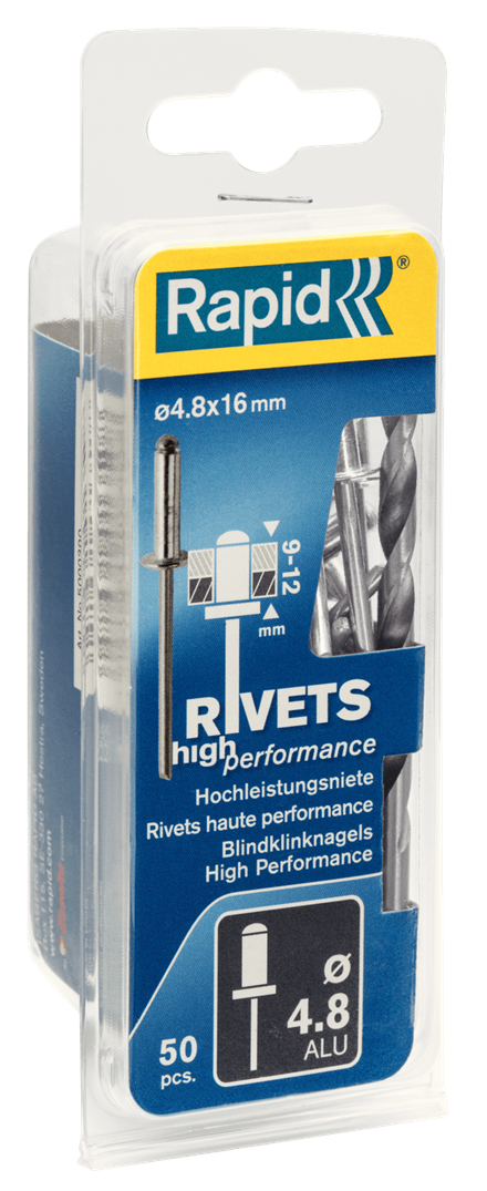 Rapid High performance blindnit Ø4,8 x 16 mm