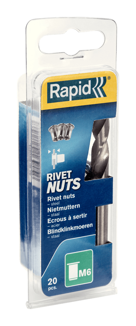 Miniatyrbild 1 av 4: Rapid Blindnitmutter M6