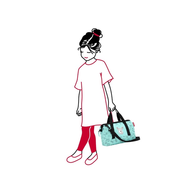 Miniatyrbild 3 av 5: Reisenthel allrounder XS kids Polyester Mintfärgad Unisex axelremsväska