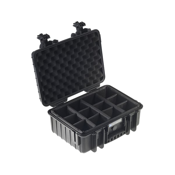 B&W Cases 4000/B/RPD transportkasse til udstyr Taske/klassisk taske Sort