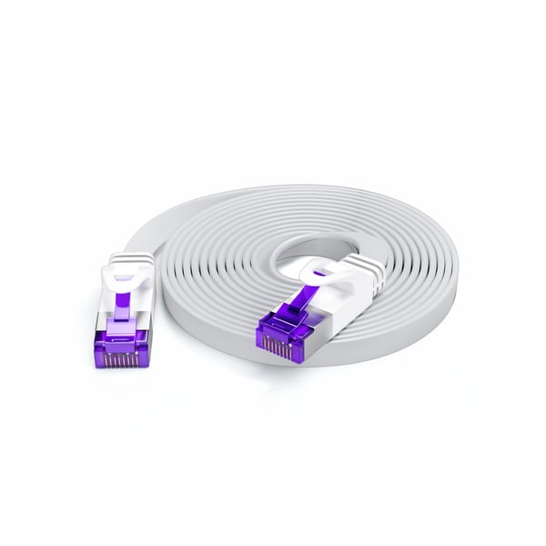 deleyCON MK2914 netværkskabel Hvid 0,5 m Cat7 U/FTP (STP)