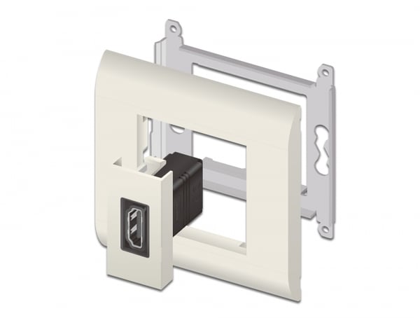 Miniatyrbillede 5 af 5: DeLOCK 81303 stikkontakt Sort