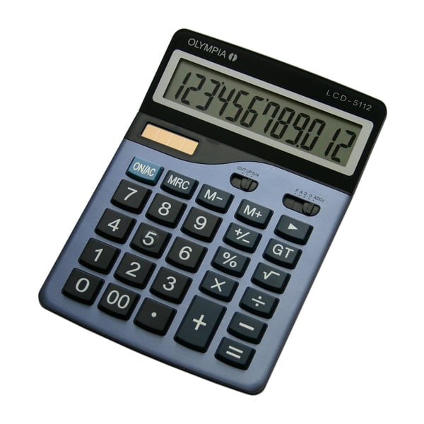 Olympia LCD 5112 regnemaskine Desktop Basis