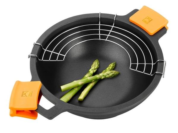 Miniatyrbillede 6 af 6: BRA Efficient Wok/Stirfry pande Rund