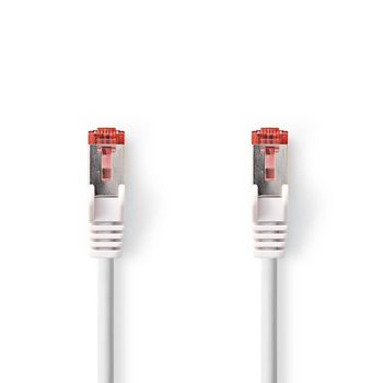 Nedis CCGP85221WT200 netværkskabel Hvid 20 m Cat6 S/FTP (S-STP)