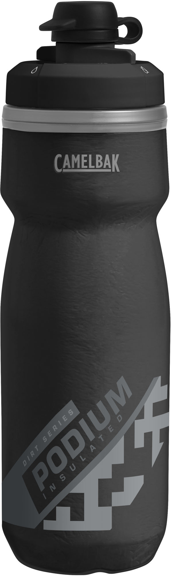 Miniatyrbillede 1 af 3: CamelBak Podium Dirt Chill Cykel, Sport 620 ml Polypropylen (PP) Sort, Grå