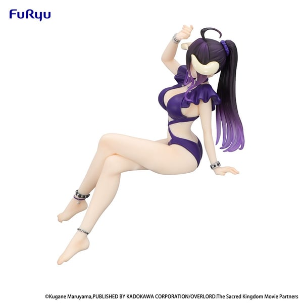 Miniatyrbild 2 av 10: FuRyuu OVERLORD Noodle Stopper Figure -Albedo Swimsuit Dark Purple Color ver.-